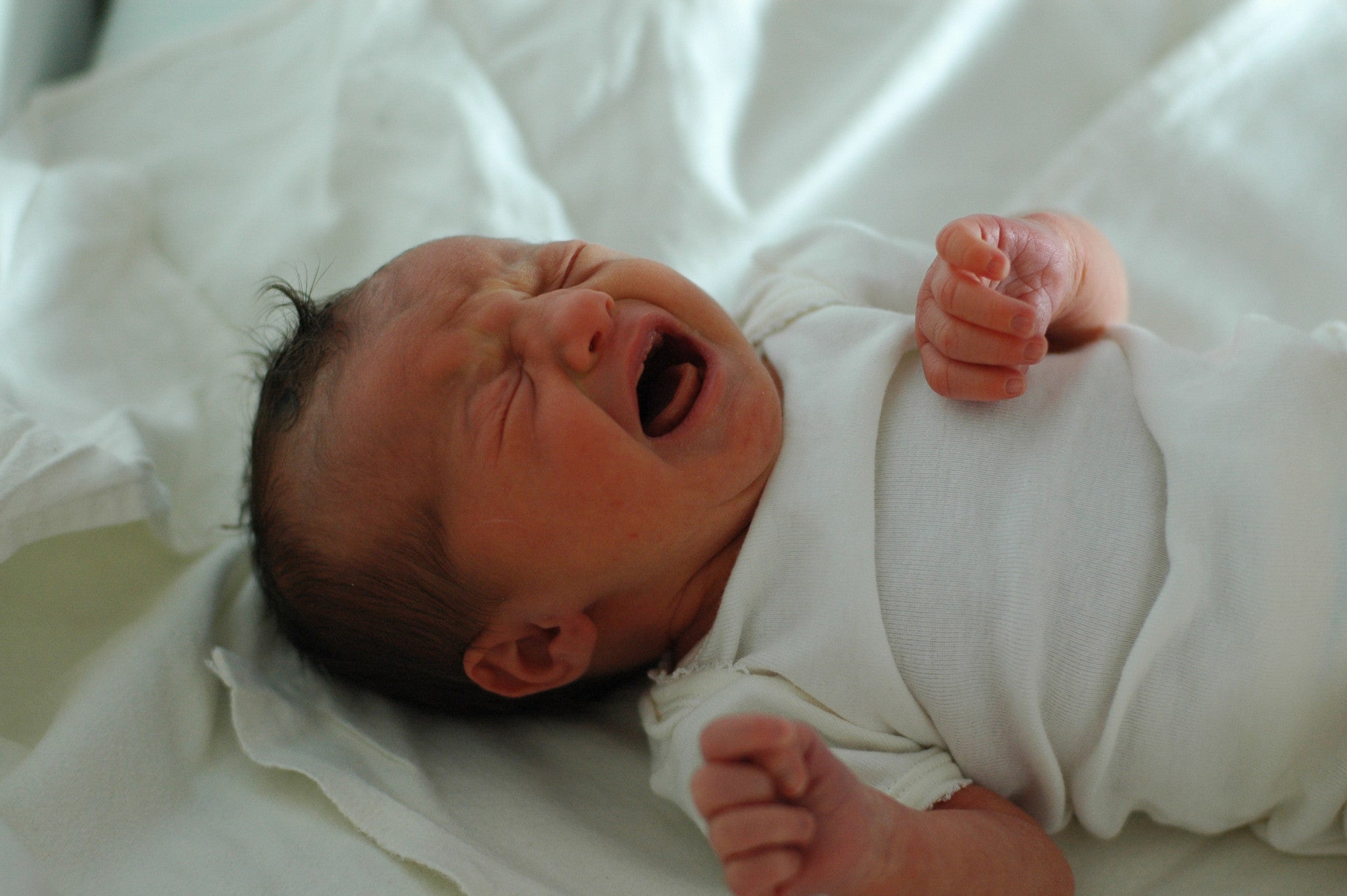 Dealing with best sale a fussy newborn