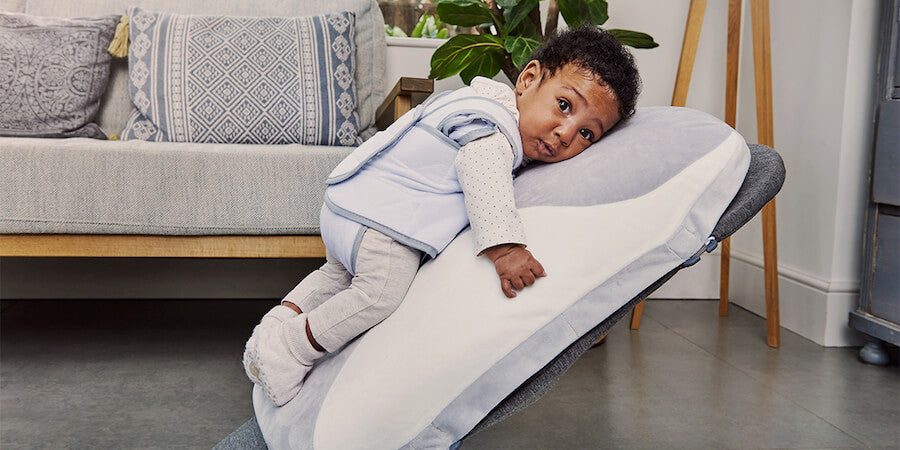 Can a baby nap in store a bouncer